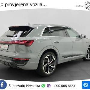 Audi Q8 e-tron 55 quattro S line 408 KS, ZRAČ+KAM+KEY+GR SJED+VIRT+LANE
