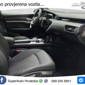 Audi Q8 e-tron 55 quattro S line 408 KS, ZRAČ+KAM+KEY+GR SJED+VIRT+LANE