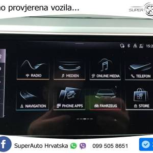 Audi Q8 e-tron 55 quattro S line 408 KS, ZRAČ+KAM+KEY+GR SJED+VIRT+LANE