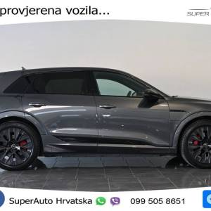 Audi Q8 e-tron 55 quattro S line 408 KS, ACC+KAM+KEY+GR SJED+VIRT+LANE