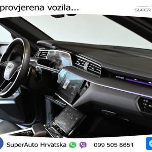 Audi Q8 e-tron 55 quattro S line 408 KS, ACC+KAM+KEY+GR SJED+VIRT+LANE