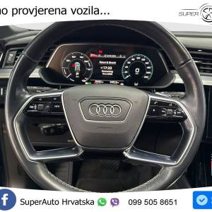 Audi Q8 e-tron 55 quattro Advanced 408 KS, ZRAČ+PANO+360+GR SJED+ACC+KEY+LANE