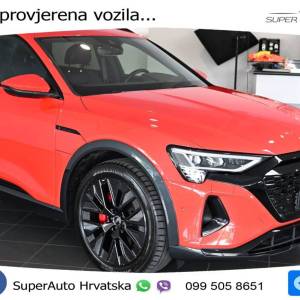Audi Q8 e-tron 55 quattro S line 408 KS, ZRAČ+360+KEY+GR SJED+VIRT+LANE