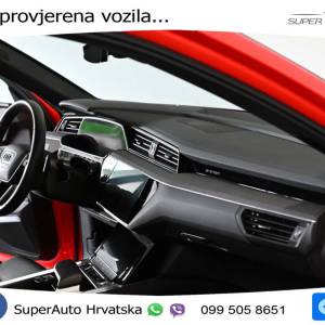 Audi Q8 e-tron 55 quattro S line 408 KS, ZRAČ+360+KEY+GR SJED+VIRT+LANE