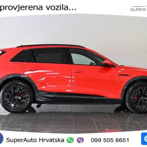 Audi Q8 e-tron 55 quattro S line 408 KS, ZRAČ+360+KEY+GR SJED+VIRT+LANE