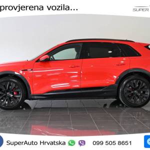 Audi Q8 e-tron 55 quattro S line 408 KS, ZRAČ+360+KEY+GR SJED+VIRT+LANE