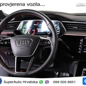 Audi Q8 e-tron 55 quattro S line 408 KS, ZRAČ+360+KEY+GR SJED+VIRT+LANE