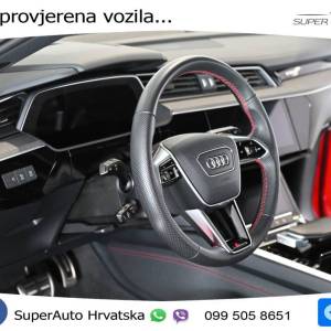 Audi Q8 e-tron 55 quattro S line 408 KS, ZRAČ+360+KEY+GR SJED+VIRT+LANE