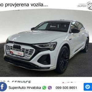 Audi Q8 e-tron 55 quattro S line 408 KS, PANO+ZRAČ+360+GR SJED+ACC+KEY+VIRT