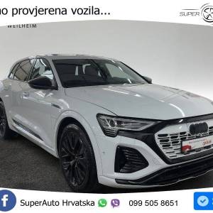 Audi Q8 e-tron 55 quattro S line 408 KS, PANO+ZRAČ+360+GR SJED+ACC+KEY+VIRT