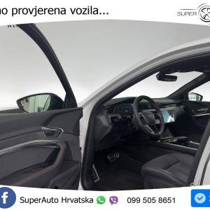 Audi Q8 e-tron 55 quattro S line 408 KS, PANO+ZRAČ+360+GR SJED+ACC+KEY+VIRT