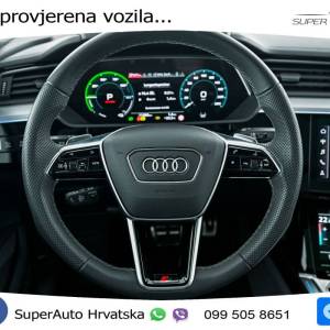 Audi Q8 e-tron 55 SB quattro 2x S line 408 KS, ZRAČNI+ACC+360+GR SJED+PANO+HEAD