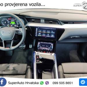 Audi Q8 e-tron 55 SB quattro S line 408 KS, PANO+360+ACC+GR SJED+KEY+VIRT+LANE