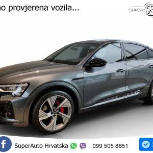 Audi Q8 e-tron 55 SB quattro S line 408 KS, PANO+360+ACC+GR SJED+KEY+VIRT+LANE