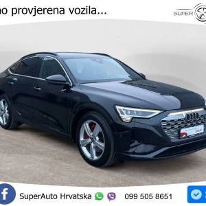 Audi Q8 e-tron 55 SB  S line 408 KS, ZRAČ+360+ACC+GR SJED+KEY+HEAD+VIRT
