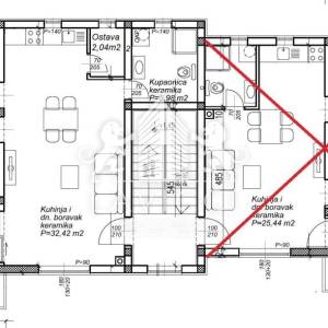Bibinje – apartman s 2 spavaće sobe, visoko prizemlje