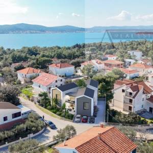 Biograd na moru građevinsko zemljište 756 m2 dozvola za 3 stana - novo
