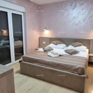 Blizna grada Svetvinčenat. Dvojna kuća okružena zelenilom.