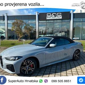 BMW 420d Cabrio Aut. M Sport 190 KS, ACC+360+LED+GR SJED+HEAD+VIRT