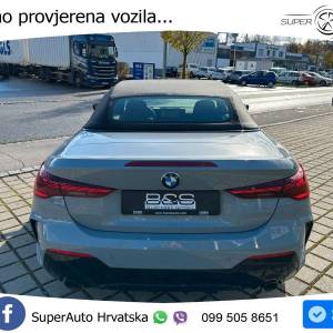 BMW 420d Cabrio Aut. M Sport 190 KS, ACC+360+LED+GR SJED+HEAD+VIRT