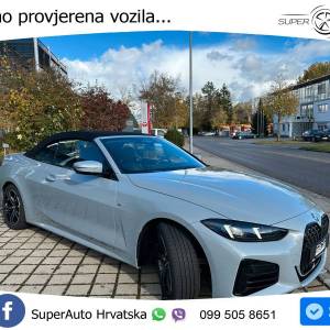 BMW 420d Cabrio Aut. M Sport 190 KS, ACC+360+LED+GR SJED+HEAD+VIRT
