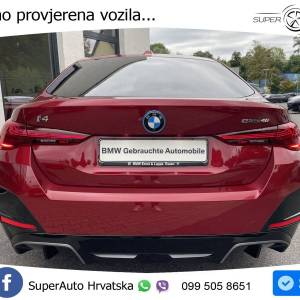 BMW i4 40 eDrive M Sport 340 KS, 360+ACC+KEY+GR SJED+VIRT+LANE