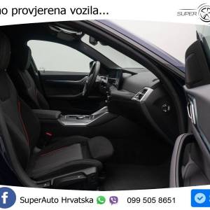 BMW i4 Gran Coupe 40 eDrive M Sport 340 KS, ZRAČ+360+KEY+GR SJED+VIRT+LANE