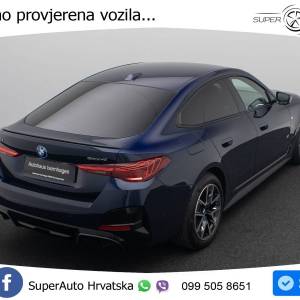 BMW i4 Gran Coupe 40 eDrive M Sport 340 KS, ZRAČ+360+KEY+GR SJED+VIRT+LANE