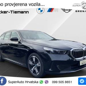 BMW i5 40 eDrive Touring 340 KS, PANO+360°+ACC+GR SJED+VIRT+LANE