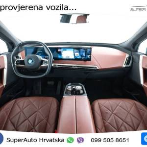 BMW iX 111.5 kWh xDrive50 Sportpaket 523 KS, ZRAČNI+LED+HEAD+GR SJED+KAM+VIRT