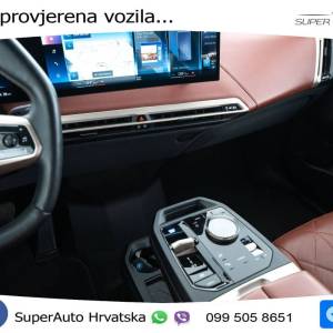 BMW iX 111.5 kWh xDrive50 Sportpaket 523 KS, ZRAČNI+LED+HEAD+GR SJED+KAM+VIRT