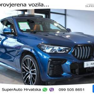 BMW X6 40d xDrive Aut. M Sport 340 KS, PANO+360+ACC+GR SJED+KEY+VIRT+LANE