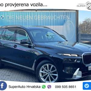 BMW X7 40d xDrive Aut. 352 KS, 7-SJED+ZRAČNI+ACC+LED+GR SJED+360+PANO