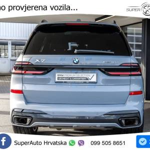 BMW X7 40d xDrive Aut. M Sport 352 KS, ZRAČNI+ACC+360+GR SJED+HEAD+PANO