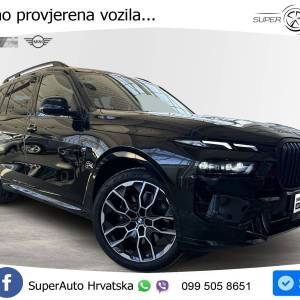 BMW X7 40i xDrive Aut. M Sport 380 KS, 7-SJED+ACC+LED+360+GR SJED+HEAD+VIRT