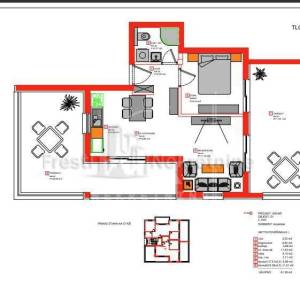  BORIK, PENTHOUSE 69 m2 S 2 TERASE, TOP LOKACIJA!