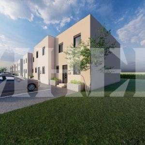 BREZOVICA, PRODAJA, 12  KUĆA U NIZU, 89 M2 +  PM + VRT, NOVOGRADNJA