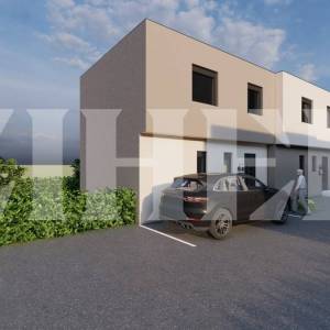 Brezovica, projekt Zadvorska 4, kuće u nizu s vrtom i 2PM