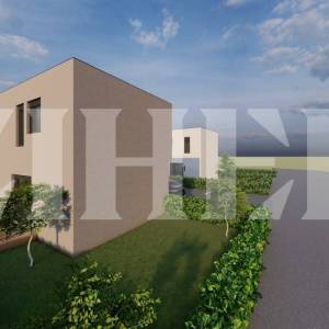Brezovica, projekt Zadvorska 4, kuće u nizu s vrtom i 2PM