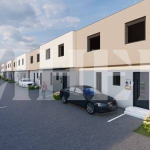 Brezovica, projekt Zadvorska 4, kuće u nizu s vrtom i 2PM