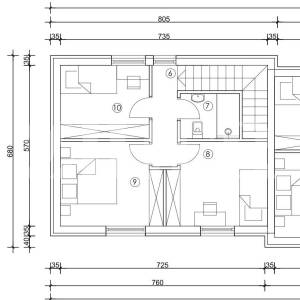 Brezovica, projekt Zadvorska 4, kuće u nizu s vrtom i 2PM