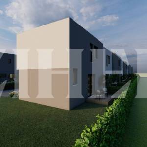 Brezovica, projekt Zadvorska 4, kuće u nizu s vrtom i 2PM