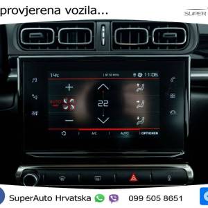 Citroen C3 1.2 PureTech Shine 83 KS, LED+TEM+KLIMA+PDC