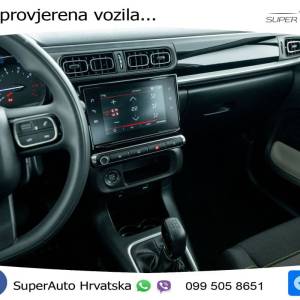 Citroen C3 1.2 PureTech Shine 83 KS, LED+TEM+KLIMA+PDC