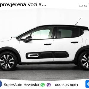 Citroen C3 1.2 PureTech Shine 83 KS, LED+TEM+KLIMA+PDC