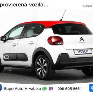 Citroen C3 1.2 PureTech Shine 83 KS, TEM+NAVI