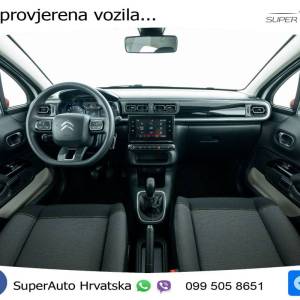 Citroen C3 1.2 PureTech Shine 83 KS, TEM+NAVI