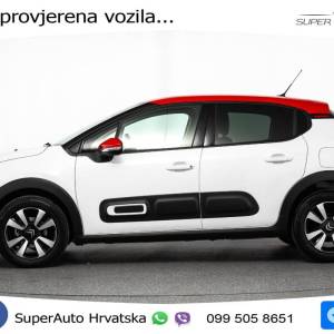 Citroen C3 1.2 PureTech Shine 83 KS, TEM+NAVI