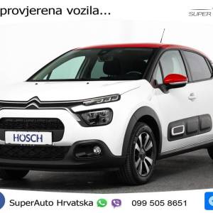 Citroen C3 1.2 PureTech Shine 83 KS, TEM+NAVI