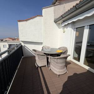 Crikvenica, 3-soban- dvoetažni stan  78 m2, pogled na More